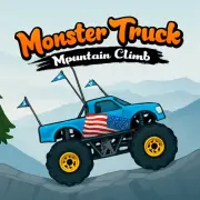 Monster truck mountain climb